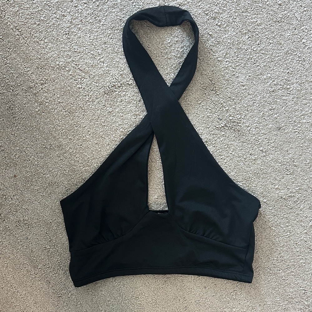 Adika Elegant Black Top